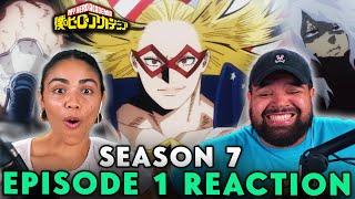 STAR AND STRIPE VS SHIGARAKI  My Hero Academia Season 7 Episode 1 Reaction