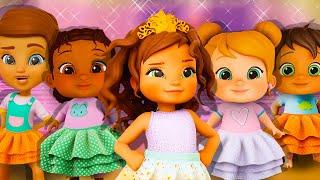 Baby Alive Official  Five Little Princesses  Kids Videos 