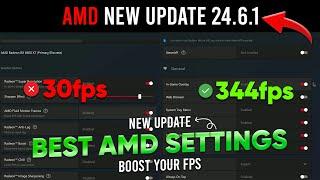 AMD Software Adrenalin Edition 24.6.1   AMD New Update 24.6.1  Best AMD Settings For FPS