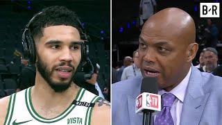 Jayson Tatum Talks Celtics Going Up 3-0 in Finals & Criticism From Media  NBA GameTime