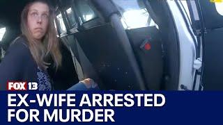 See dramatic moment West Richland Police arrest Jared Bridegan’s ex-wife for his murder