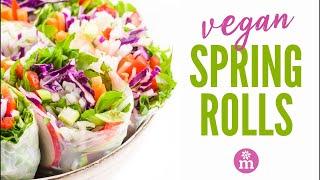 Vegan Fresh Spring Rolls Tutorial