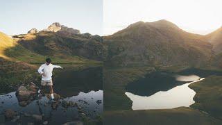 AMANECEMOS en este IMPRESIONANTE LAGO en VAL DARÁN