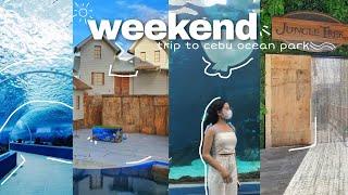 weekend vlog went to the largest ocean park in the philippines  julley nicole
