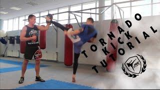 Обучение удара Торнадо - Tornado kick tutorial JNE sport