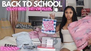 $2000+ BACK TO SCHOOL CLOTHING HAUL 2023 *HUGE*  Skims Fashion Nova  PLT Shein Ssense & More