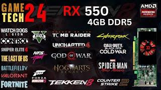 AMD RX 550 Gaming Performance in 2024