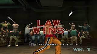 Tekken 4 Marshall Law All Intros & Win Poses HD