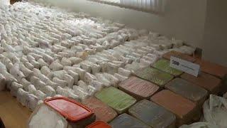 Spanish police say theyve broken up Sinaloa cartel network and seized 1.8 tons of meth