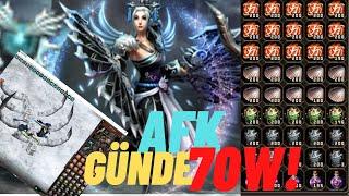 ARTIK HERKES 250 LEVEL AURA YAPACAK GÜNDE AFK 70W KASMAK METİN2 TR