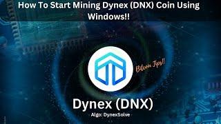 How To Start Mining Dynex DNX Coin Using Windows  2024 Guide