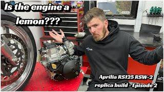 Aprilia RS125 restoration project - Is the engine Ive bought actually any good? Episode 2