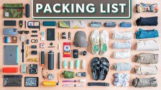 The Ultimate Vacation Packing List  72 Essentials For Minimalist Carry On Travel