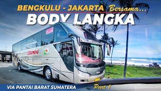 INDAHNYA LINTAS PESISIR BARAT SUMATERA  PO SAN Body Langka  Trip Bus Bengkulu Jakarta #1