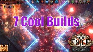 POE 3.25  My Top 7 Builds In Settler League