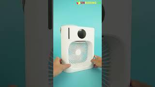 Mini Air Conditioner Fan - Intelligent Desktop Fan Humidifier High Wind  Unboxing & Review #shorts