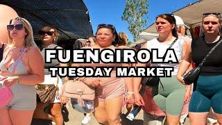 Fuengirola Tuesday Market June 2023 Malaga Costa Del Sol Andalucia Spain