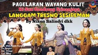 Tresno sesideman style by Niken Salindri etc - Ki Sun Gondrong Srinanjaya shadow puppet performance