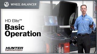 HD Elite™ Wheel Balancer Basic Operation