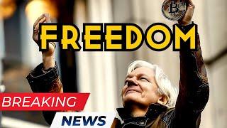 Julian Assange is FREE