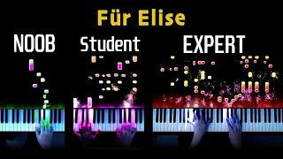 5 Levels of Für Elise Piano