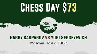 Garry Kasparov vs Yuri Sergeyevich  Moscow - Rusia 1982