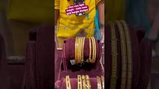 Tanishq Daily wear gold bangle collection 
