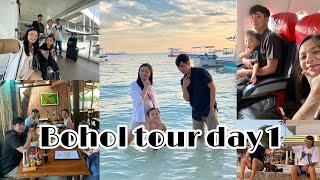 Bohol Tour Day 1 Travel & Tour with expenses