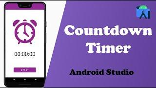 Countdown Timer  android studio 2024