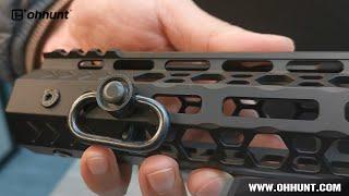 ohhunt® AR-15 Lightweight Hex M-lok Free Float Handguard