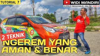 2 CARA TEKNIK MENGEREM YANG BENAR DAN AMAN  CARA STOP & GO  TUTORIAL 7