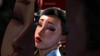 AKUMA gives CHUN-LI a Good Night Sleep