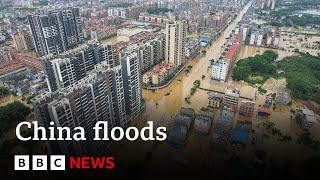 China floods Tens of thousands of people evacuated from Guangdong after heavy rain  BBC News