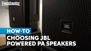 Choosing the Best JBL Powered PA Speakers for YOU
