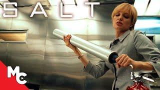 Salt  Escaping From The FBI  Full Scene  Angelina Jolie