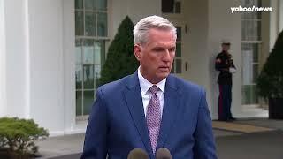 McCarthy condemns meeting between Trump and white supremacist Nick Fuentes