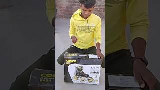 cosco Sketing shoes unboxing review #skating #inlineskate #india