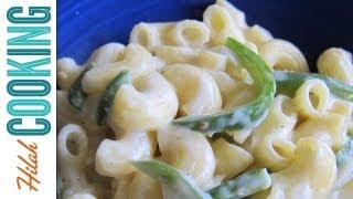 How To Make Green Chile Macaroni and Cheese  Hilah Cooking