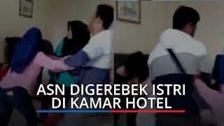 Viral Video Penggerebekan Seorang PNS Pemko Medan Selingkuh dengan Pegawai Minimarket di Kamar Hotel