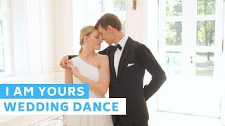 I am Yours - Andy Grammer  Simple First Dance Choreography  Wedding Dance Online  Waltz