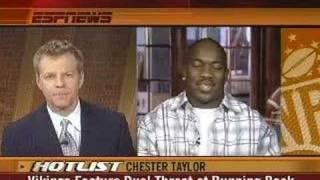 Chester Taylor on ESPNs Hotlist