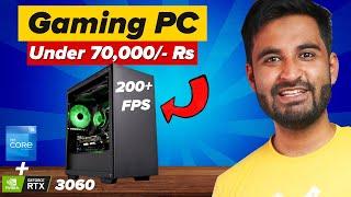 We Just Built The Ultimate Gaming PC Under 70000- Rs  Core i5 + RTX 3060
