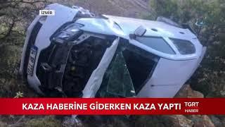 Kaza Haberine Giden İhlas Haber Ajansı Muhabiri de Kaza Yaptı