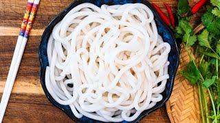 You Wont Believe Making Rice Noodles is This Simple