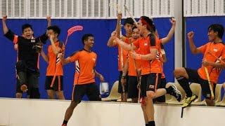 SUNIG 2015 Floorball Final M - NTU vs NUS