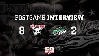 Postgame-Interview Kölner Haie – Bietigheim Steelers 82  05.03.2023