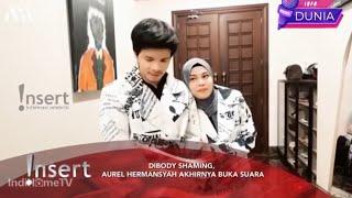 DIBODY SHAMING AUREL HERMANSYAH AKHIRNYA BUKA SUARA 