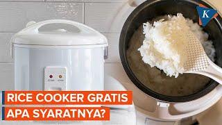 Pemerintah Akan Beri Bantuan Rice Cooker Gratis Syaratnya Apa?