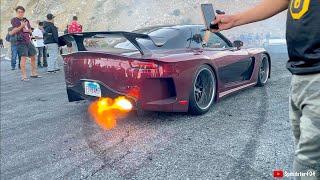 Veilside RX-7 INSANE 2 Step Donuts & Launch