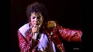 Michael Jackson - Beat It live Bad Tour in Yokohama 1987 - Enhanced - High Definition